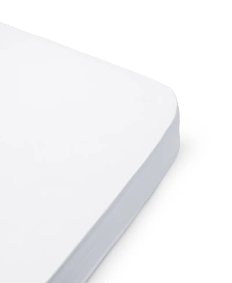 Fitted Baby Sheet 70x140 cm, Simply White - Le Petit Marché Home Furniture