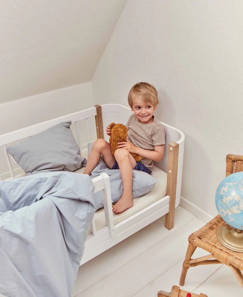 Fitted Junior Sheet 68x162 cm, Pure Nature SOH - Le Petit Marché Home Furniture