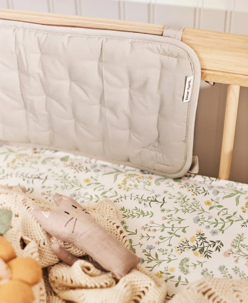 Fitted Junior sheet 90x160 cm, Summer Flowers - Le Petit Marché Home Furniture