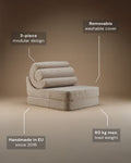 Flipster Bouclé, Biscuit Beige - Features - LPM Home