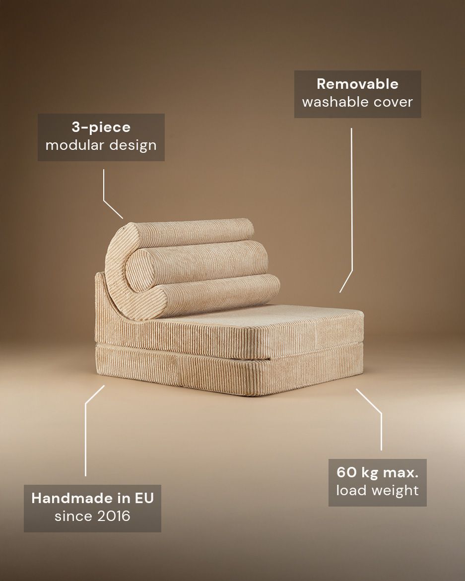 Flipster Corduroy, Brown Sugar - Features - LPM Home