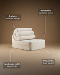 Flipster Bouclé, Cream White - Features - LPM Home