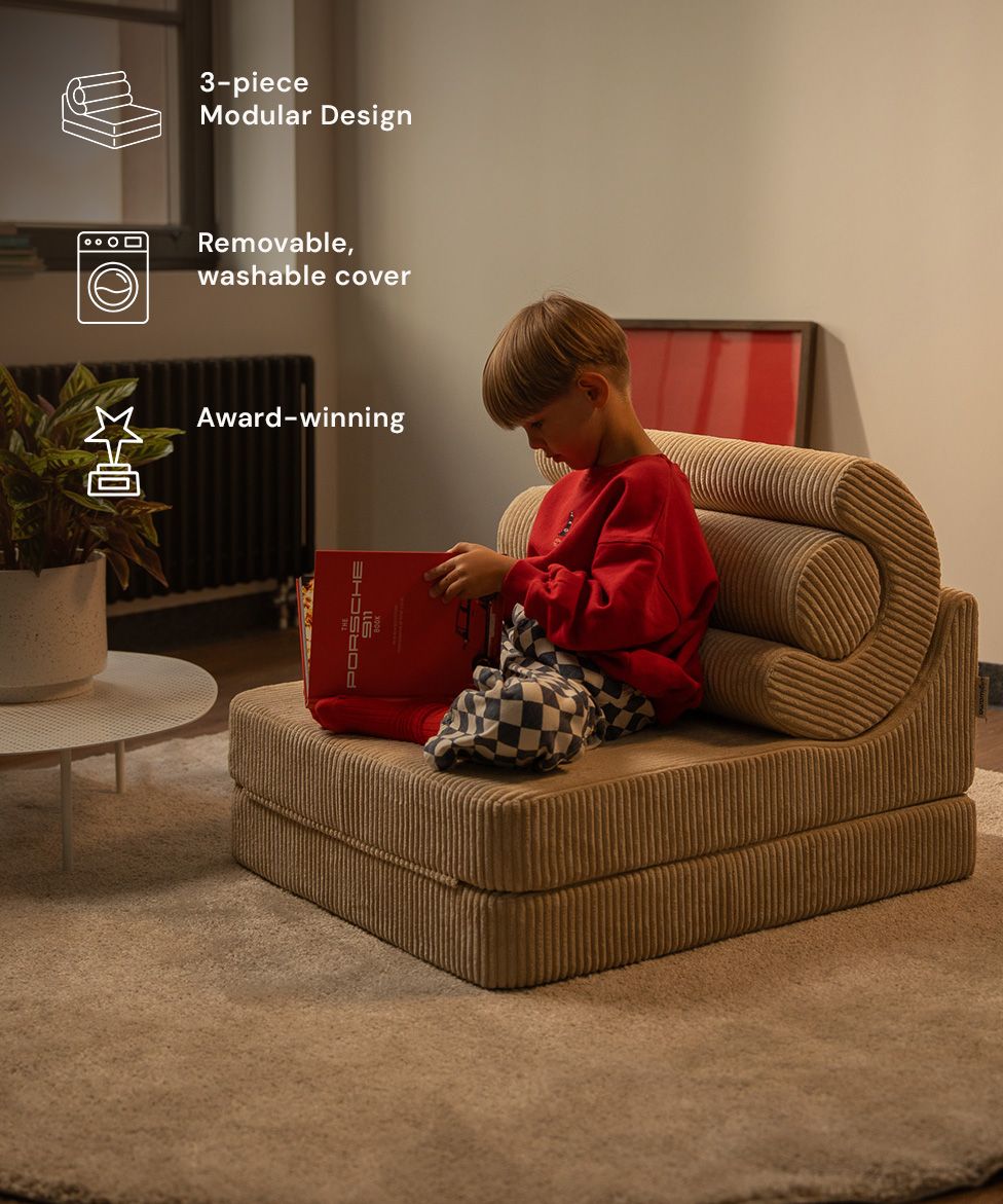 Flipster Corduroy - Modular Design, Washable Cover - LPM Home