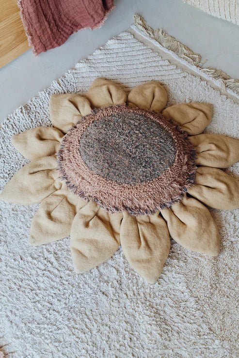 Floor Cushion, Sunflower - Le Petit Marché Home Furniture