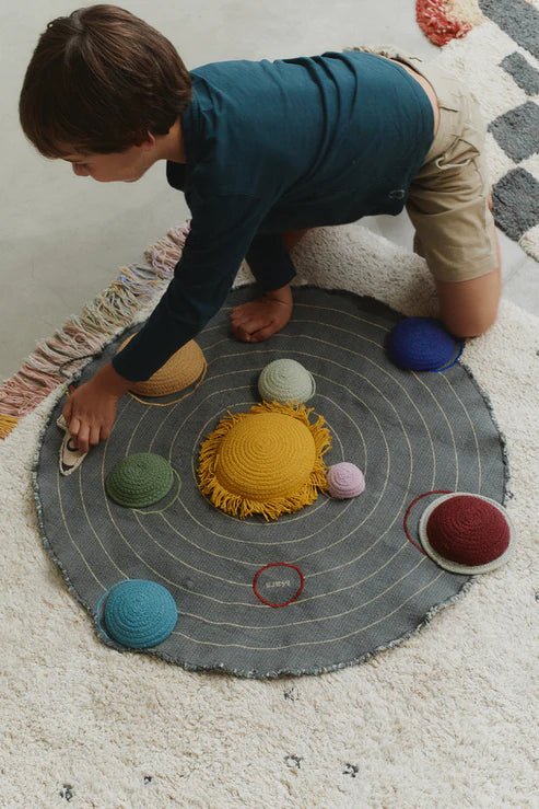 Green Toy Set - Solar System - Le Petit Marché Home Furniture