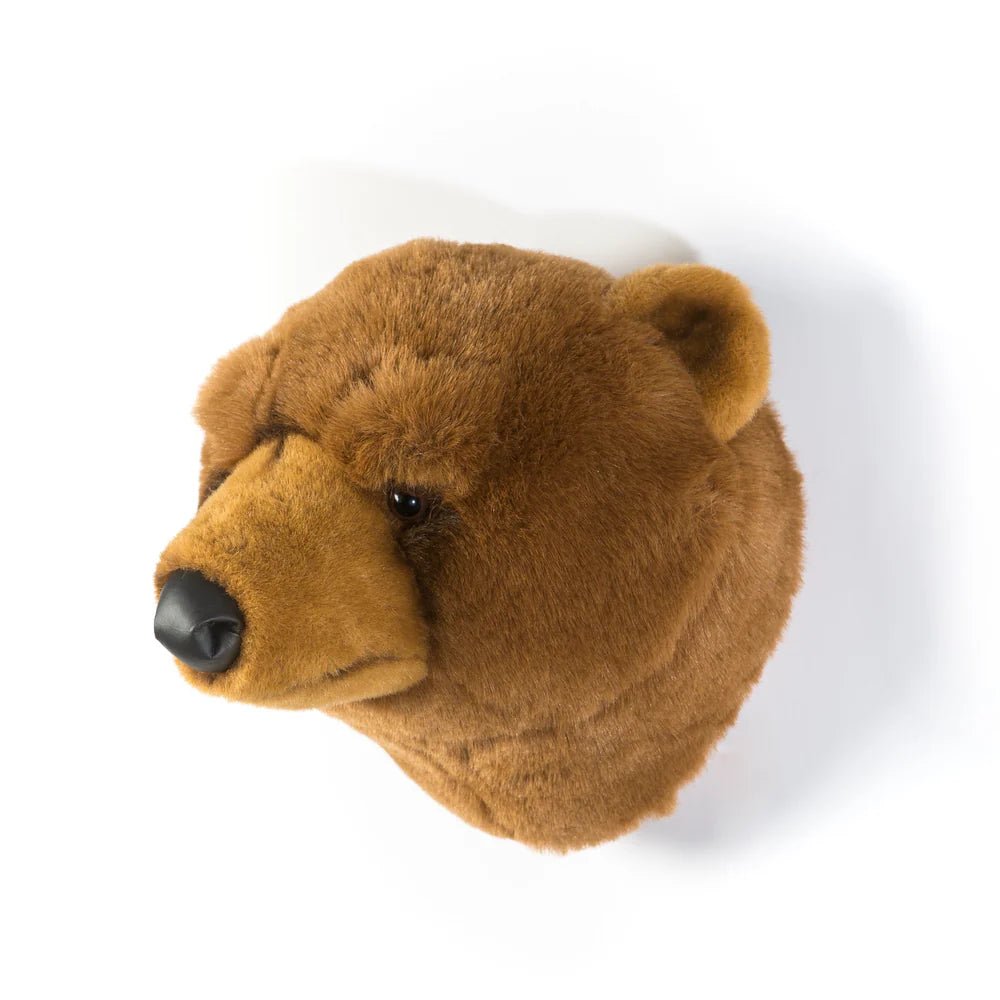 Head, Oliver the Brown Bear - Le Petit Marché Home Furniture