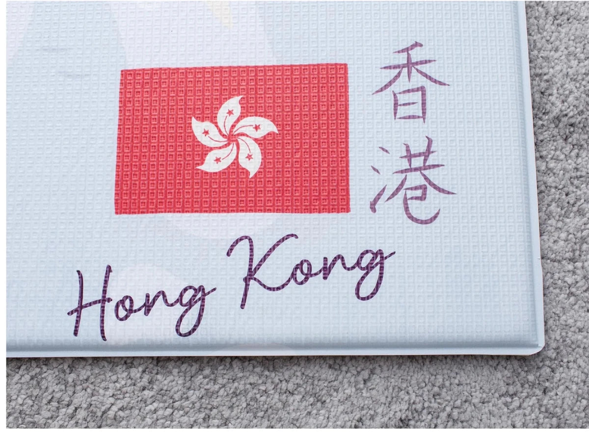 Hong Kong Playmat, City Tour Collection 100% TPU Foam Reversible Mat - LPM Home