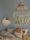 Idrees Mobile, Rose, Wool - Le Petit Marché Home Furniture