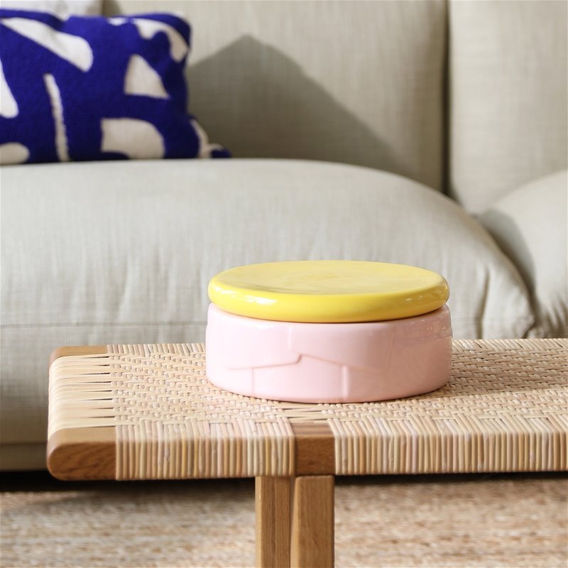 Jar Flake, Pink - Le Petit Marché Home Furniture