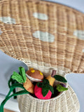 Jaspar Wall Basket, Nature - LPM Home