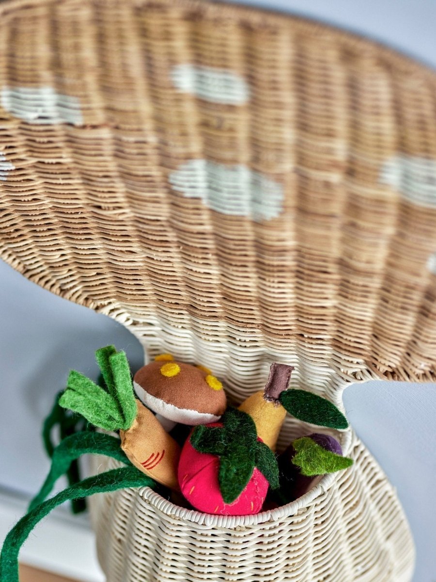 Jaspar Wall Basket, Nature - LPM Home
