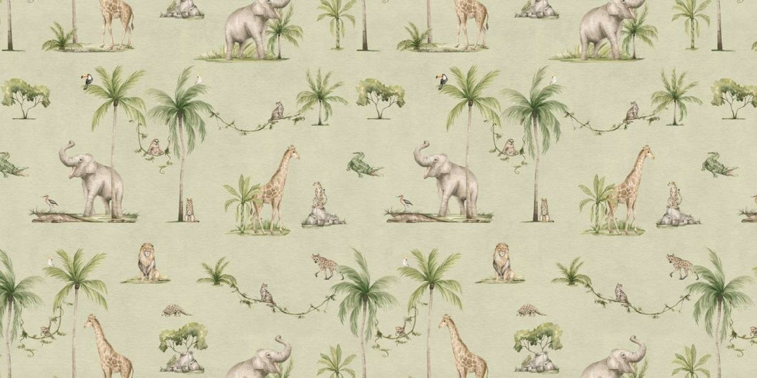 Joyful Jungle - Green - Le Petit Marché Home Furniture