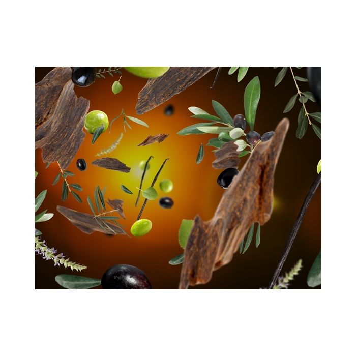Lampe Gift Set, BQT Alpha Bleu Imperial with Under the Olive Tree Refill 200ml - Le Petit Marché Home Furniture