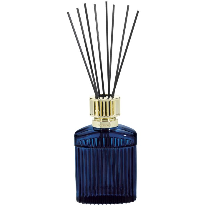 Lampe Gift Set, BQT Alpha Bleu Imperial with Under the Olive Tree Refill 200ml - Le Petit Marché Home Furniture