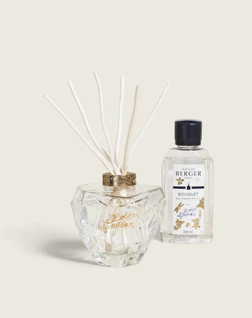 Lampe Gift Set, Lolita Lempicka Premium Transparent Bouquet with Lolita Lempicka Scented Bouquet Refill 200ml - Le Petit Marché Home Furniture