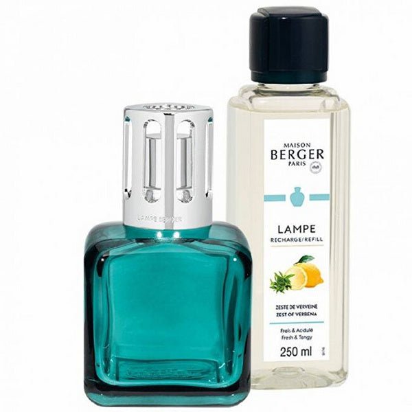 Lampe Gift Set, LPE Glacon Vert with Zest of Verbena Refill 250ml - Le Petit Marché Home Furniture