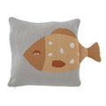 Larle Cushion, Blue, Cotton OEKO - TEX® - LPM Home