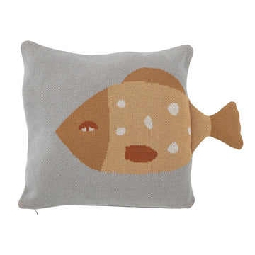 Larle Cushion, Blue, Cotton OEKO - TEX® - LPM Home