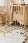 Baby Gym Swan & Set of 3 rattle toy hangers/Swan - Le Petit Marché Home Furniture