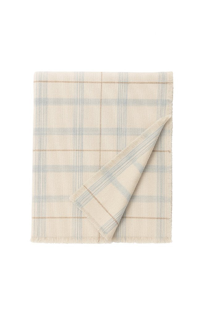 Handloom Kid Bed Throw Tartan, Blue Sage - Le Petit Marché Home Furniture