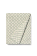 Knitted Blanket Tiles, Blue Sage - Le Petit Marché Home Furniture