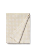 Knitted Blanket Vichy, Ivory - Le Petit Marché Home Furniture