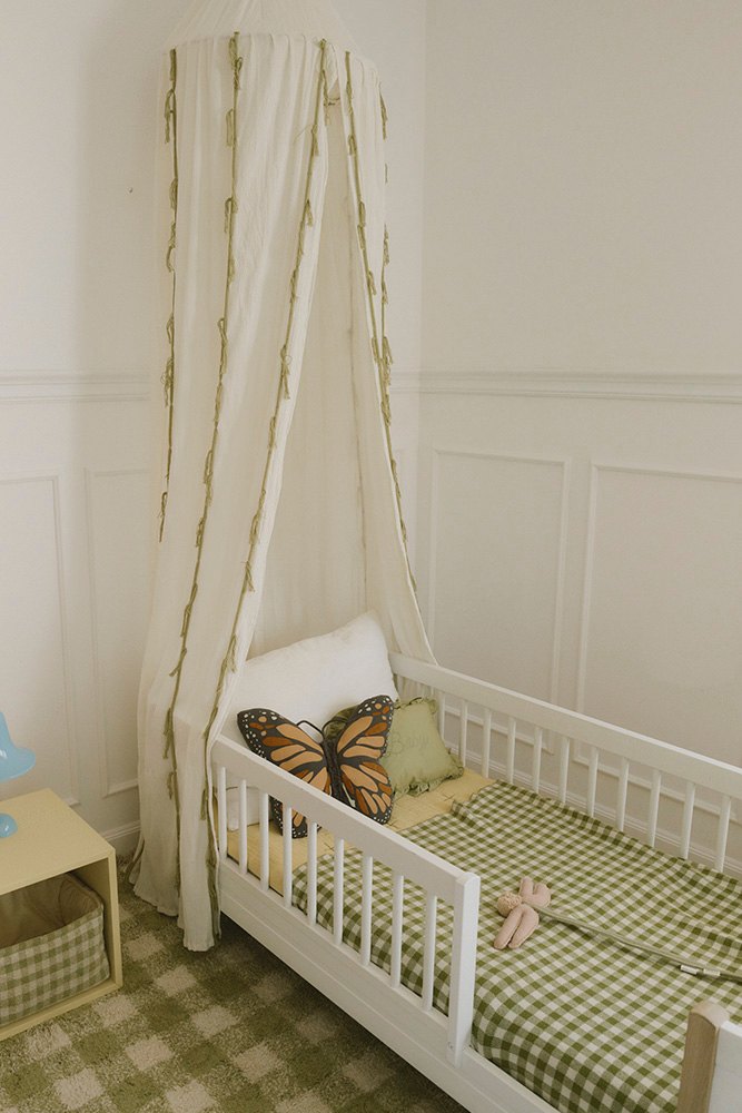 Knitted Blanket Vichy Matcha - Le Petit Marché Home Furniture