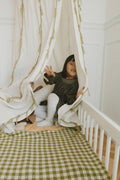 Knitted Blanket Vichy Matcha - Le Petit Marché Home Furniture