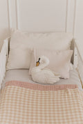 Knitted Blanket Vichy, Rose - Le Petit Marché Home Furniture
