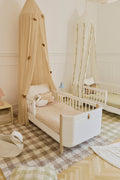 Knitted Blanket Vichy, Rose - Le Petit Marché Home Furniture