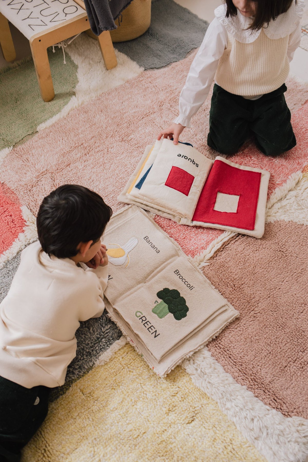 Sensory Book Colours - Le Petit Marché Home Furniture