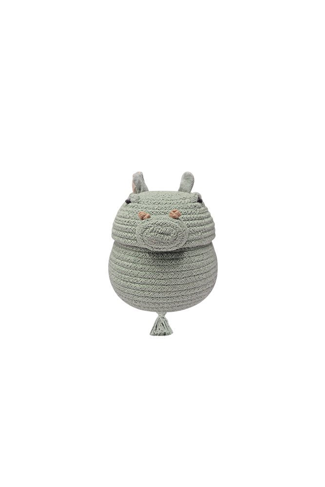 Basket Mini Henry the Hippo - Le Petit Marché Home Furniture
