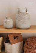 Basket Mini Henry the Hippo - Le Petit Marché Home Furniture