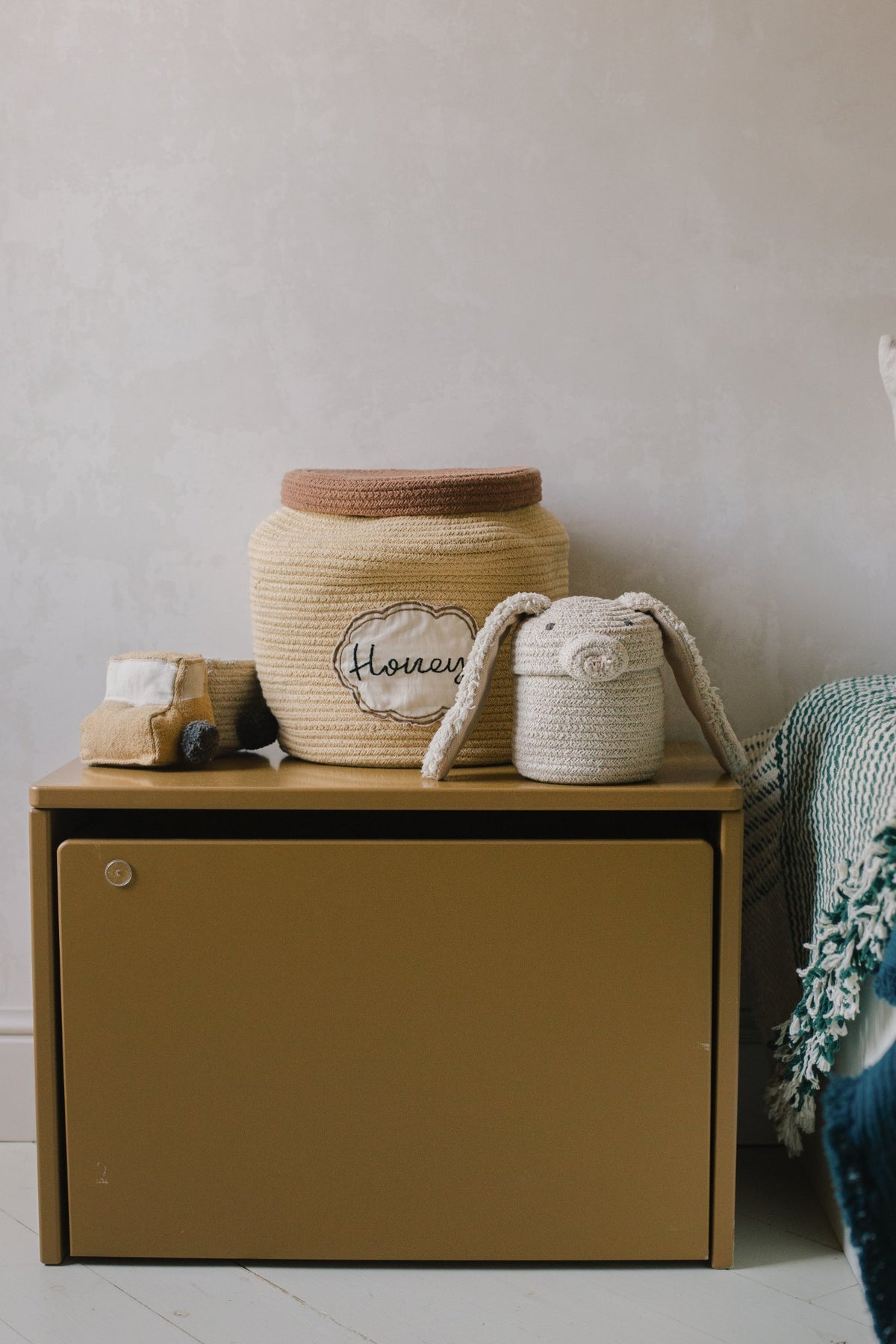 Basket Mini Rita the Rabbit - Le Petit Marché Home Furniture