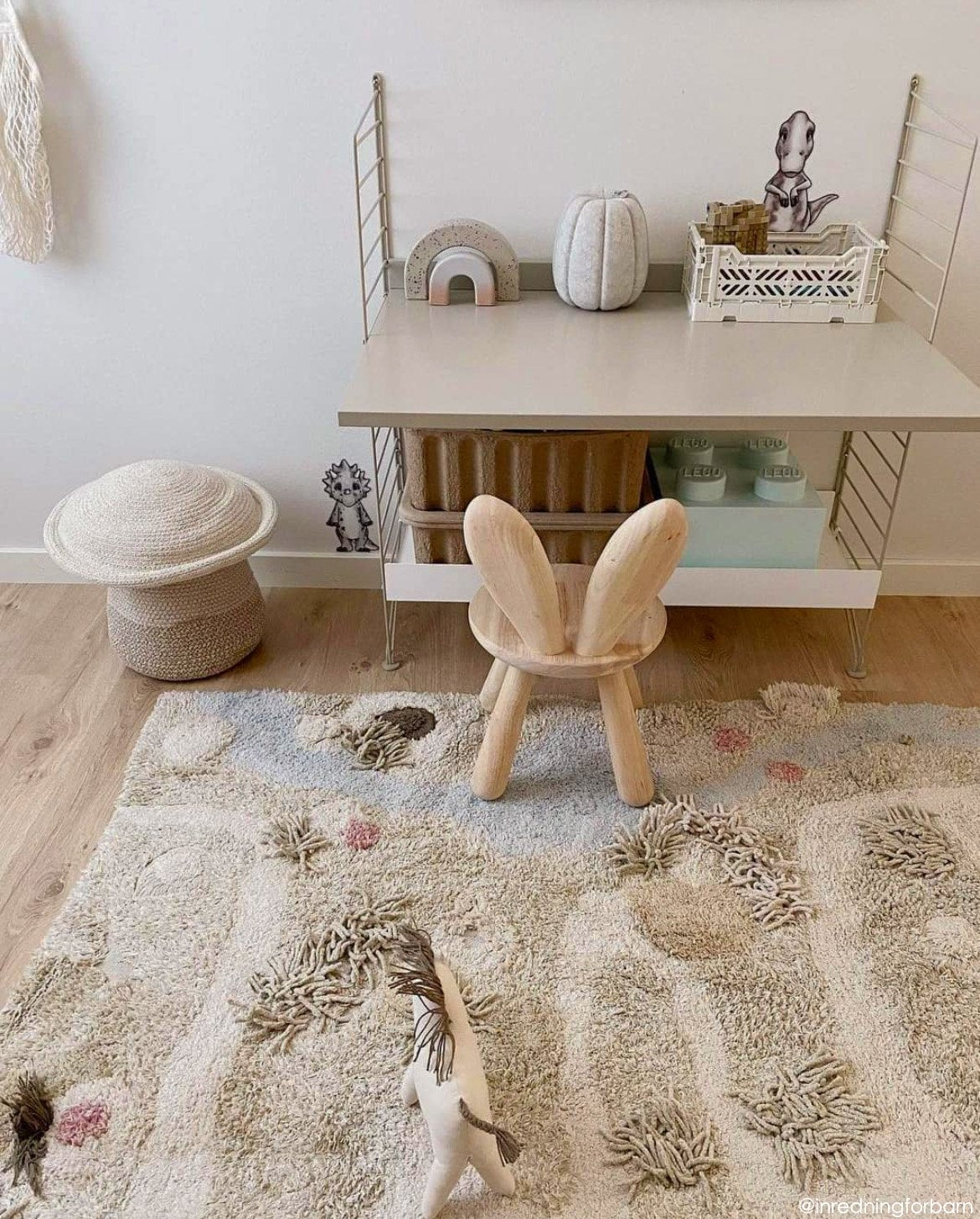 Basket Mama Mushroom - Le Petit Marché Home Furniture