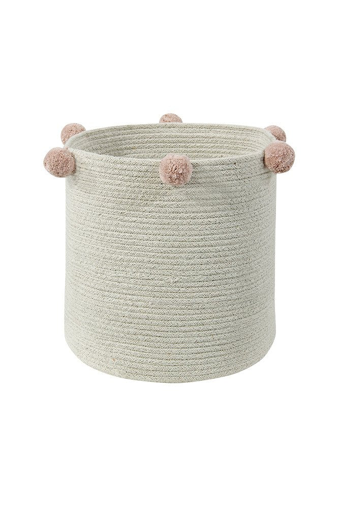 Basket Bubbly Natural-Nude - Le Petit Marché Home Furniture