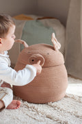 Basket Peggy the Pig - Le Petit Marché Home Furniture
