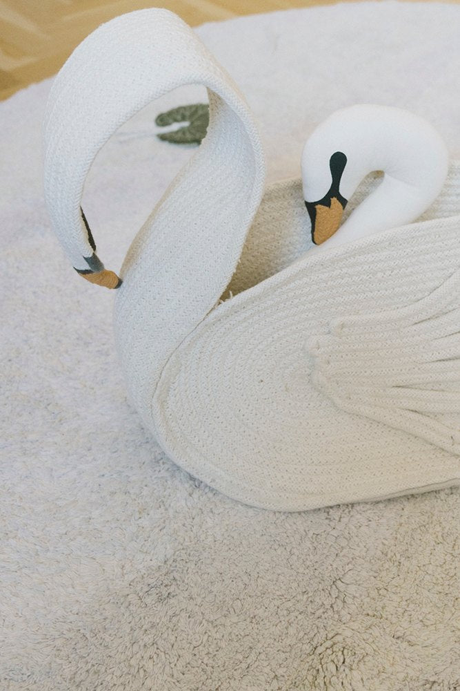 Basket Swan - Le Petit Marché Home Furniture