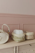 Quilted Basket Matcha - Le Petit Marché Home Furniture