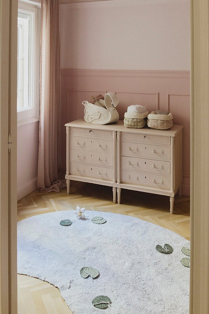 Quilted Basket Matcha - Le Petit Marché Home Furniture