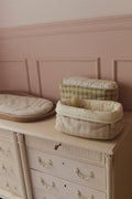 Quilted Basket Rose - Le Petit Marché Home Furniture