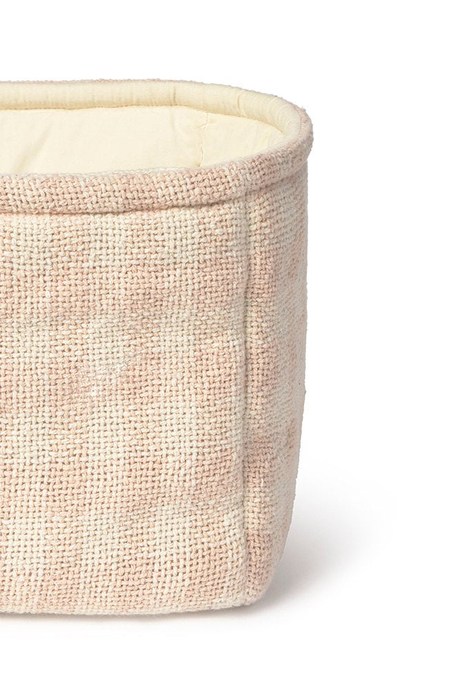 Quilted Basket Rose - Le Petit Marché Home Furniture