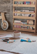 Basket Mini Tricolor Ivory - Le Petit Marché Home Furniture