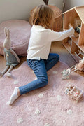 Washable Rug Little Biscuit Pink - Le Petit Marché Home Furniture