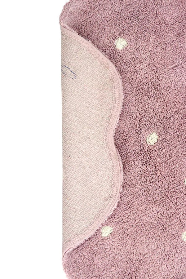 Washable Rug Little Biscuit Pink - Le Petit Marché Home Furniture
