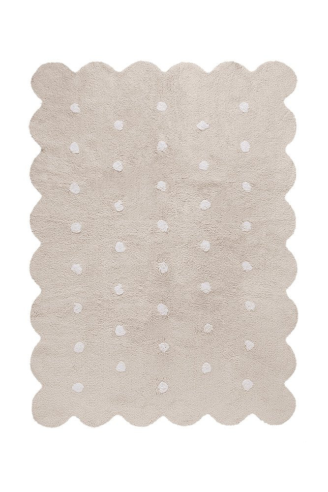 Washable Rug Biscuit Beige - Le Petit Marché Home Furniture