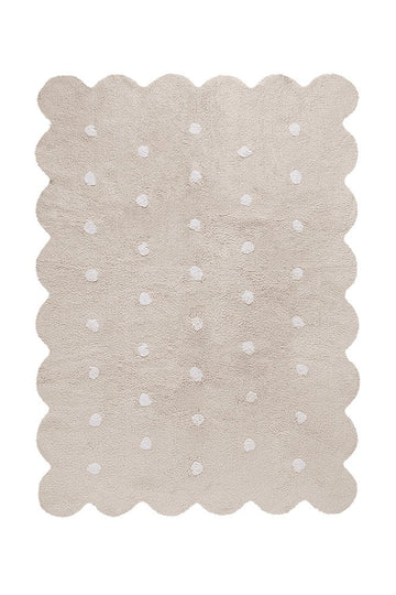 Washable Rug Biscuit Beige - Le Petit Marché Home Furniture