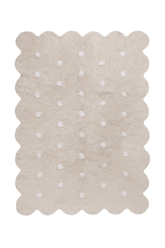 Washable Rug Biscuit Beige - Le Petit Marché Home Furniture
