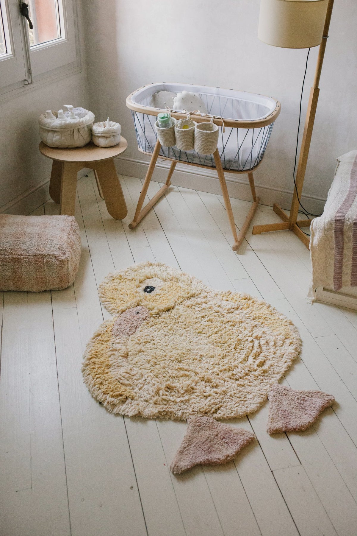 Washable Animal Rug Ducky - Le Petit Marché Home Furniture