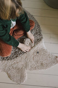 Washable Animal Rug Hedgehog - Le Petit Marché Home Furniture